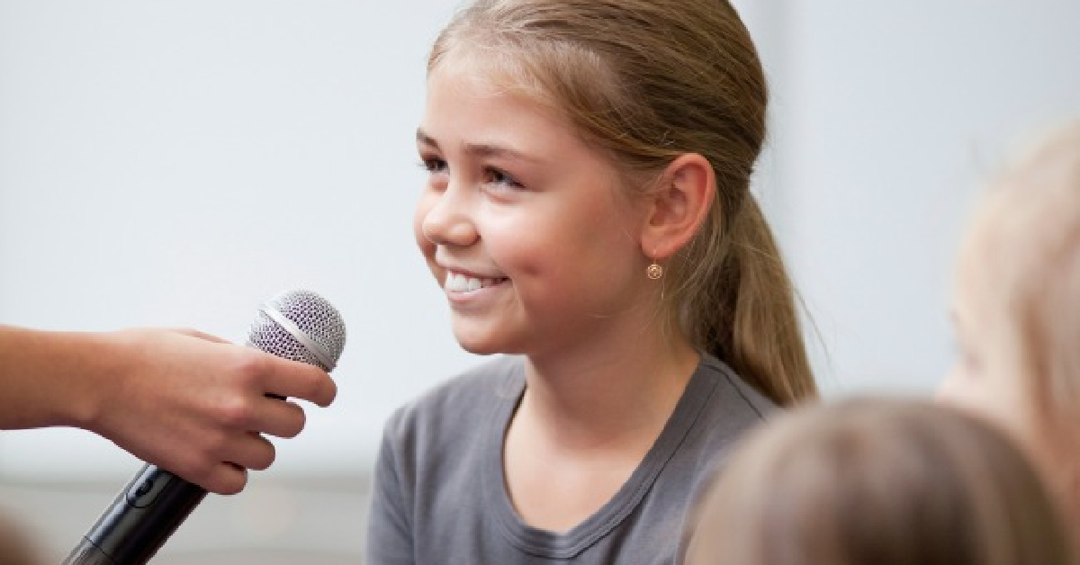 How to encourage your shy kid to speak up in public